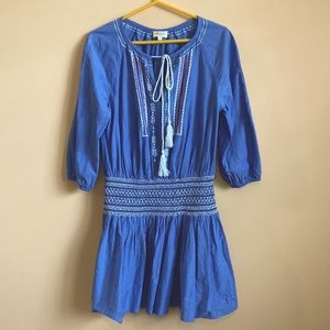 VGUC Shoshanna Swim Smocked Waist Dress Size M